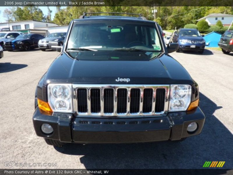 Black / Saddle Brown 2006 Jeep Commander Limited 4x4