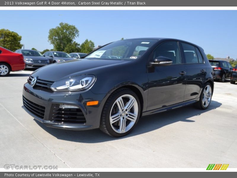 Carbon Steel Gray Metallic / Titan Black 2013 Volkswagen Golf R 4 Door 4Motion