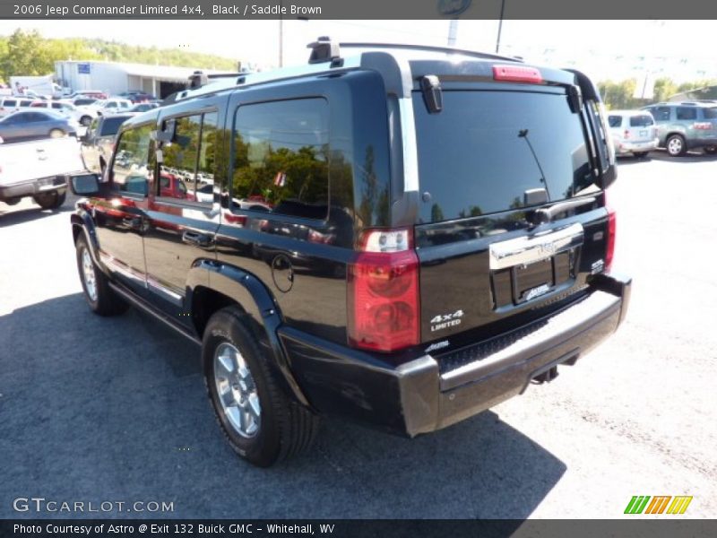 Black / Saddle Brown 2006 Jeep Commander Limited 4x4