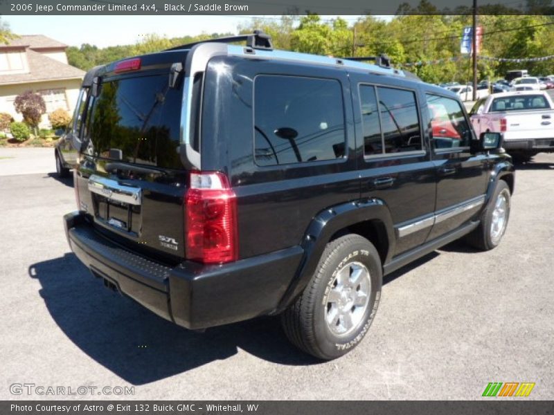 Black / Saddle Brown 2006 Jeep Commander Limited 4x4