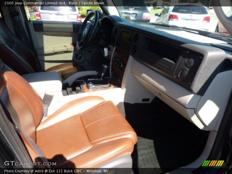 Black / Saddle Brown 2006 Jeep Commander Limited 4x4
