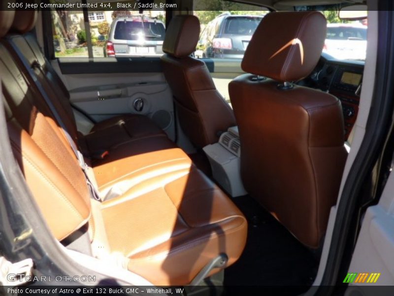 Black / Saddle Brown 2006 Jeep Commander Limited 4x4