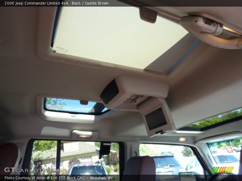 Black / Saddle Brown 2006 Jeep Commander Limited 4x4