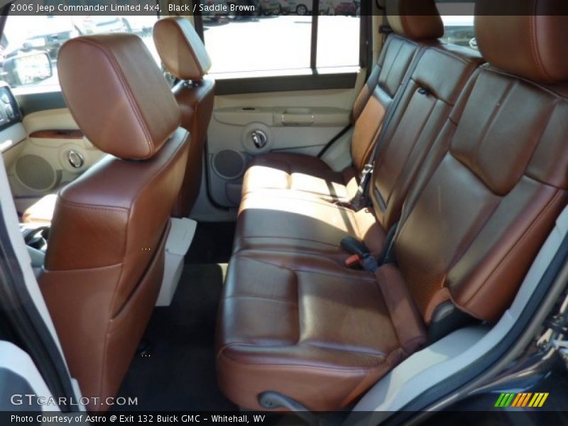 Black / Saddle Brown 2006 Jeep Commander Limited 4x4