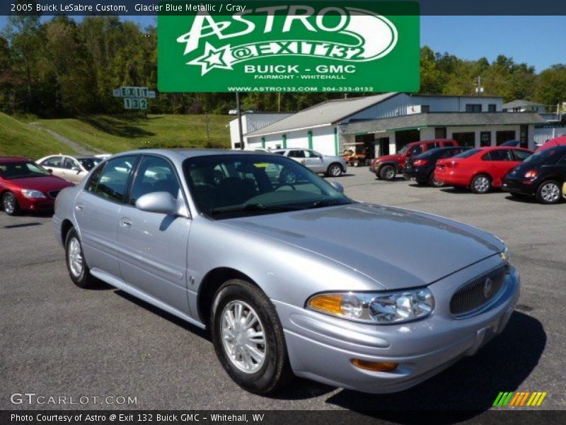 Glacier Blue Metallic / Gray 2005 Buick LeSabre Custom