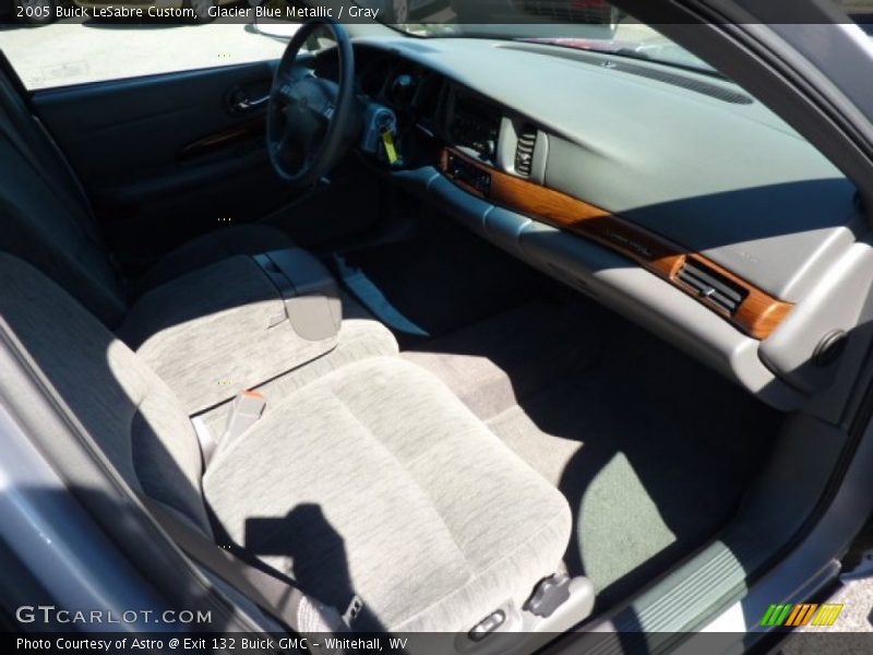 Glacier Blue Metallic / Gray 2005 Buick LeSabre Custom