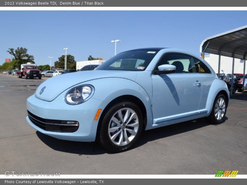Front 3/4 View of 2013 Beetle TDI