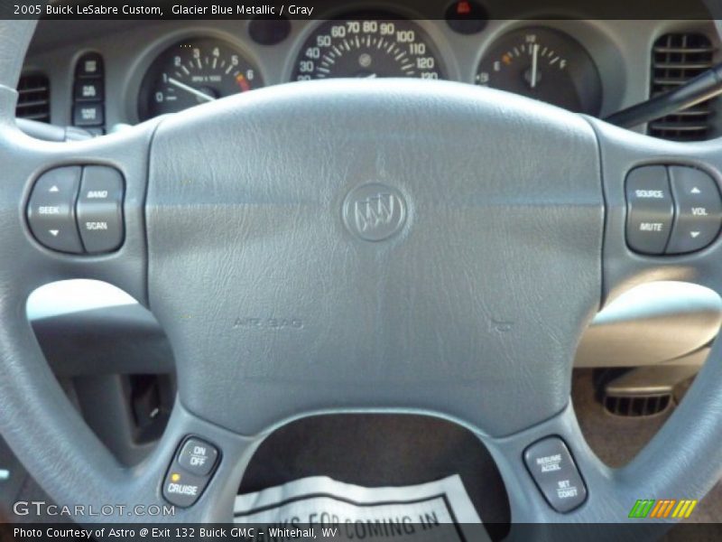 Glacier Blue Metallic / Gray 2005 Buick LeSabre Custom