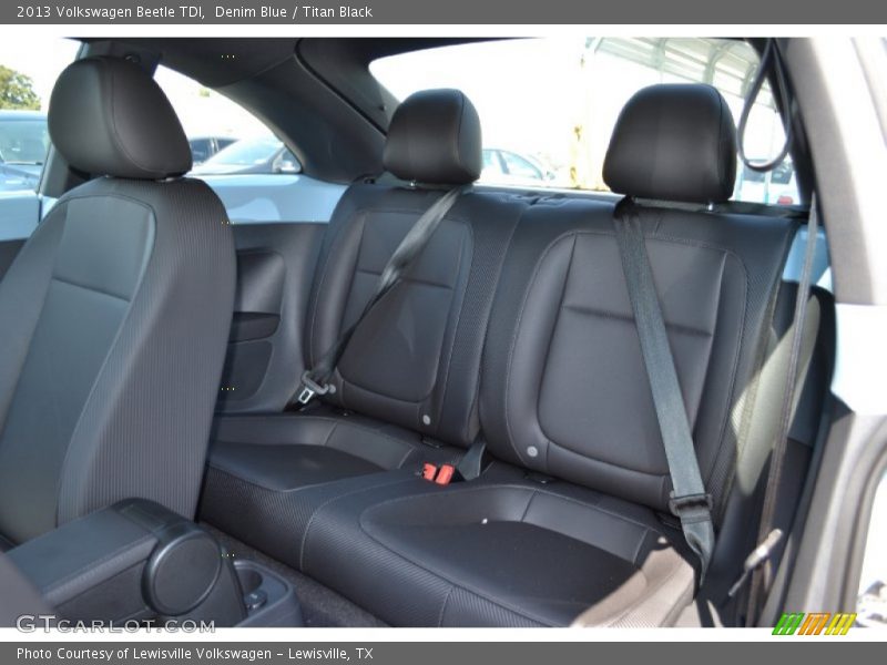 Denim Blue / Titan Black 2013 Volkswagen Beetle TDI