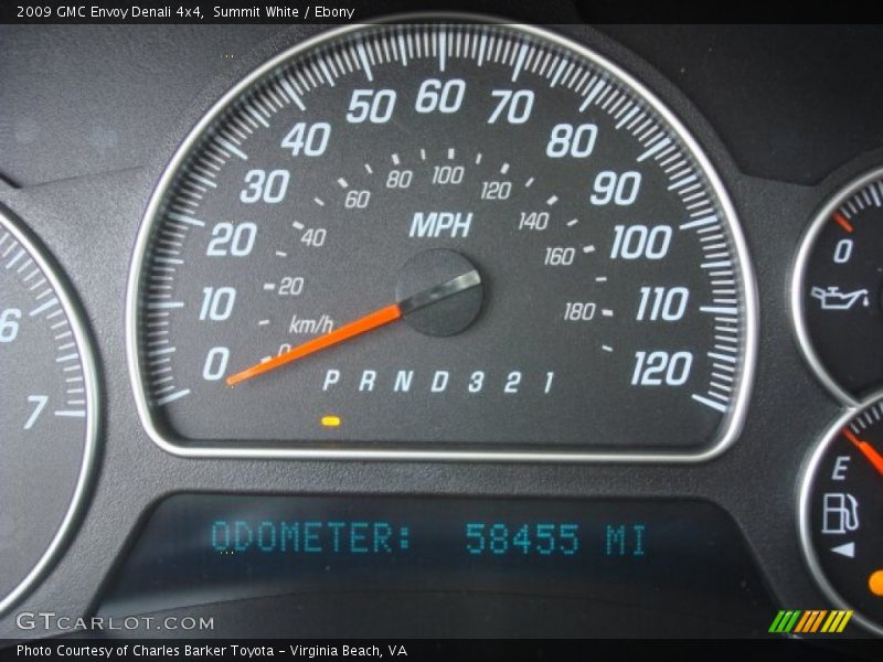 Summit White / Ebony 2009 GMC Envoy Denali 4x4