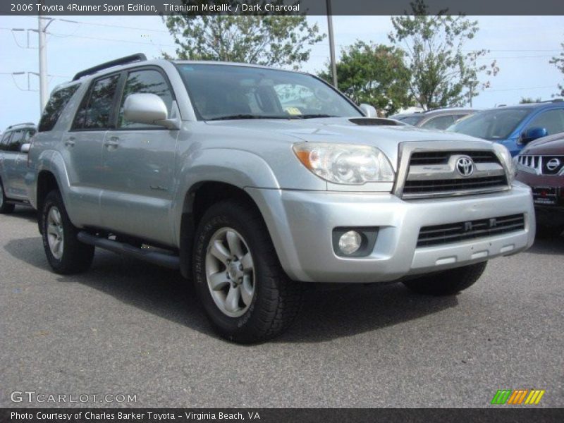 Titanium Metallic / Dark Charcoal 2006 Toyota 4Runner Sport Edition