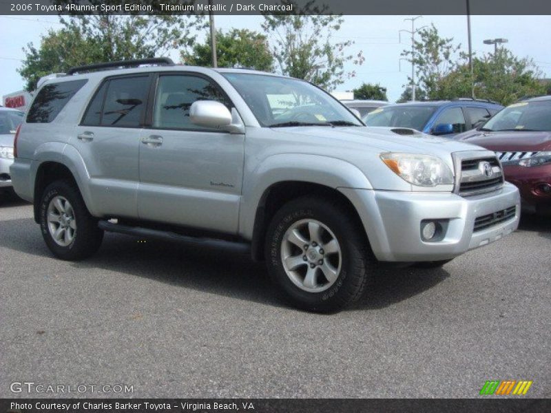 Titanium Metallic / Dark Charcoal 2006 Toyota 4Runner Sport Edition