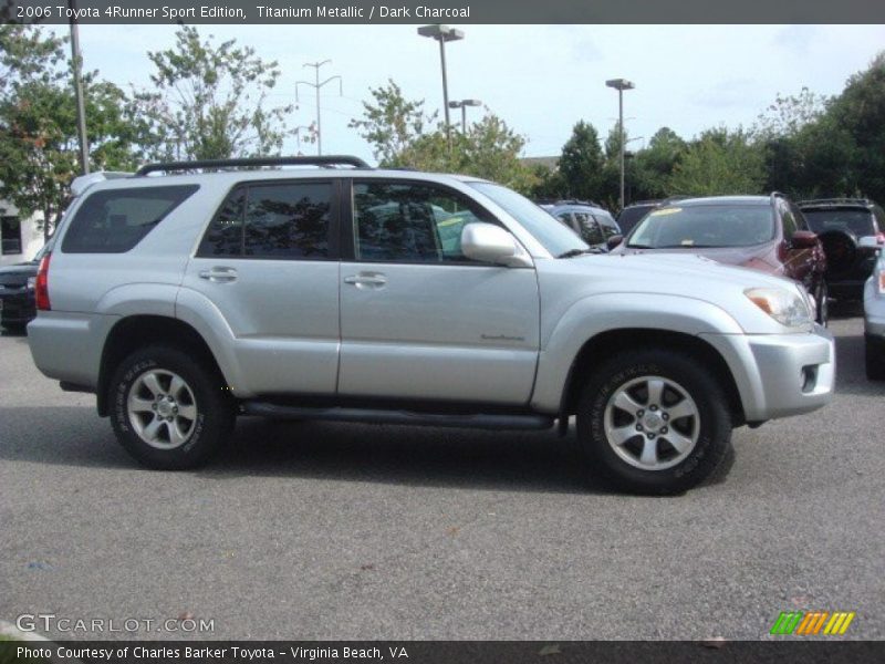 Titanium Metallic / Dark Charcoal 2006 Toyota 4Runner Sport Edition