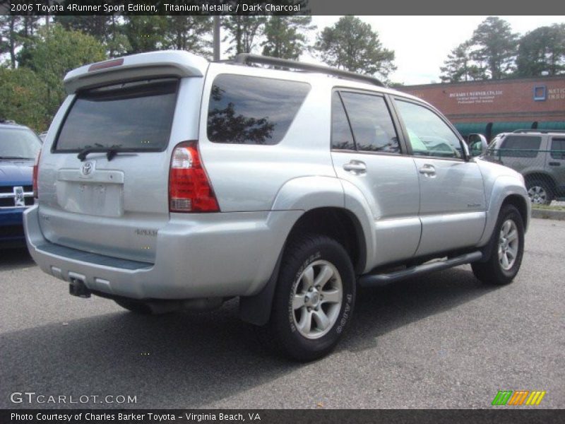 Titanium Metallic / Dark Charcoal 2006 Toyota 4Runner Sport Edition