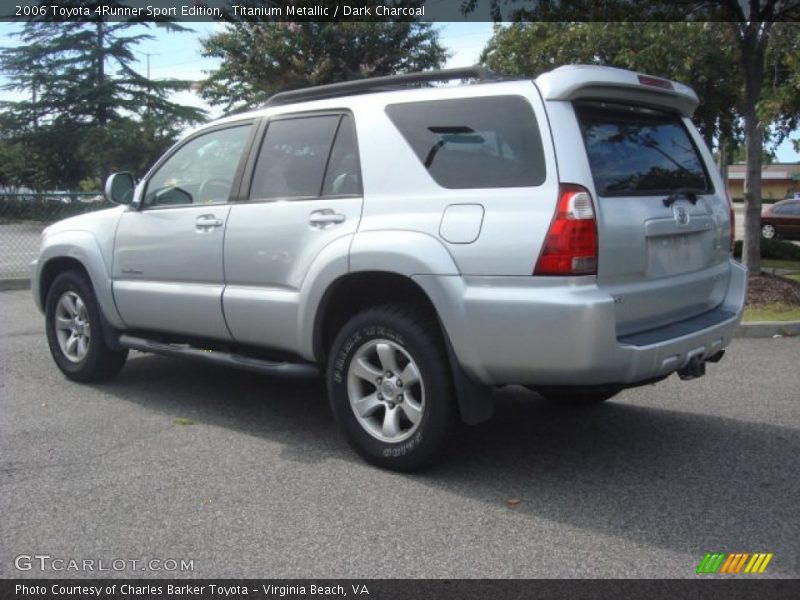 Titanium Metallic / Dark Charcoal 2006 Toyota 4Runner Sport Edition