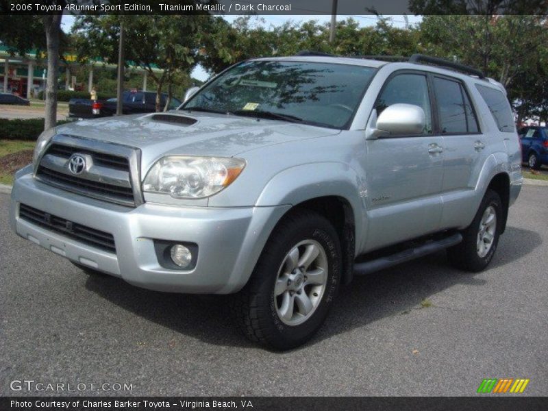 Titanium Metallic / Dark Charcoal 2006 Toyota 4Runner Sport Edition