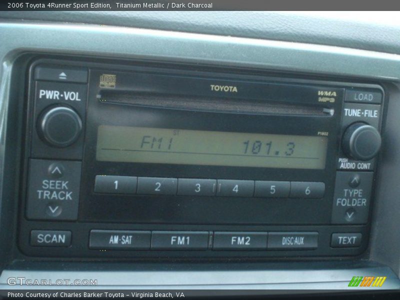 Titanium Metallic / Dark Charcoal 2006 Toyota 4Runner Sport Edition