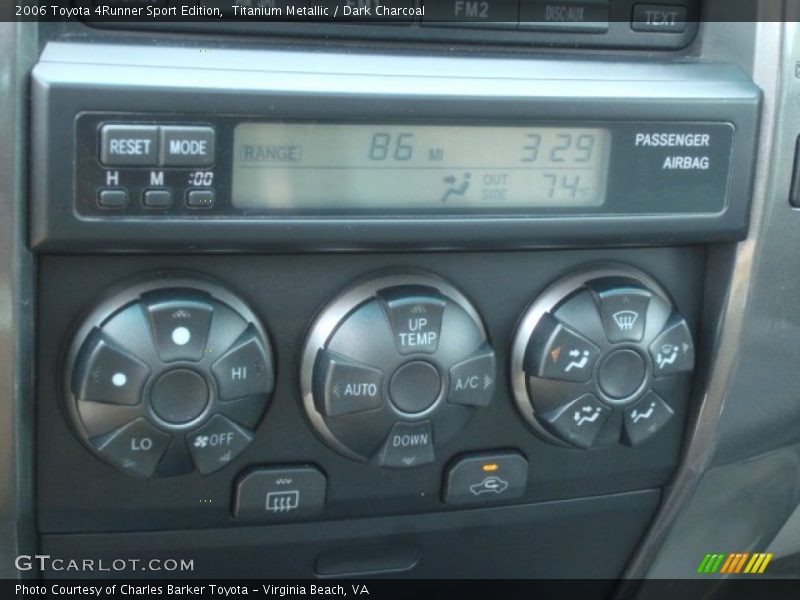 Titanium Metallic / Dark Charcoal 2006 Toyota 4Runner Sport Edition