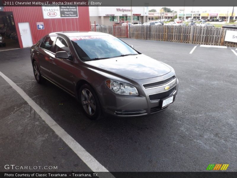 Mocha Steel Metallic / Ebony 2011 Chevrolet Malibu LT