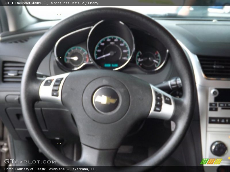 Mocha Steel Metallic / Ebony 2011 Chevrolet Malibu LT