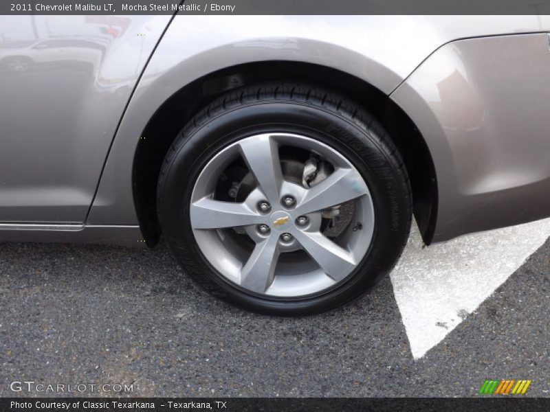 Mocha Steel Metallic / Ebony 2011 Chevrolet Malibu LT