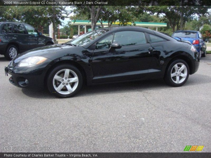 Kalapana Black / Dark Charcoal 2006 Mitsubishi Eclipse GS Coupe