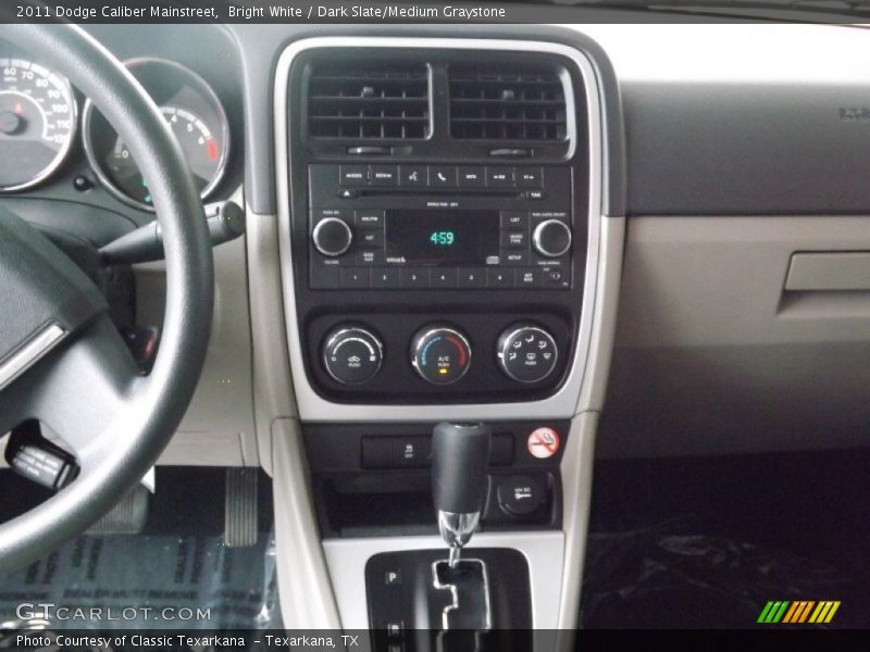 Bright White / Dark Slate/Medium Graystone 2011 Dodge Caliber Mainstreet