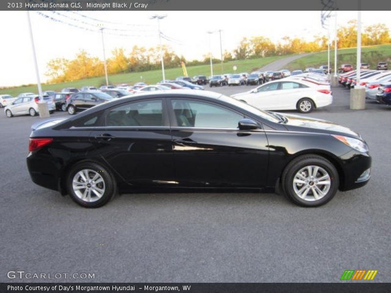 Midnight Black / Gray 2013 Hyundai Sonata GLS