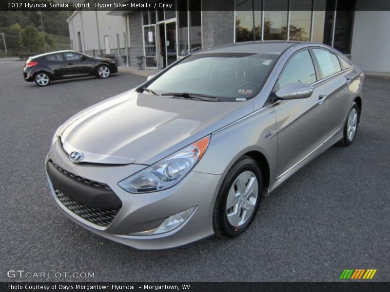 Hyper Silver Metallic / Gray 2012 Hyundai Sonata Hybrid