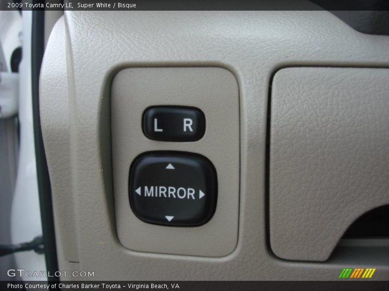 Super White / Bisque 2009 Toyota Camry LE