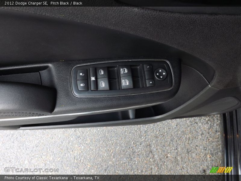 Pitch Black / Black 2012 Dodge Charger SE