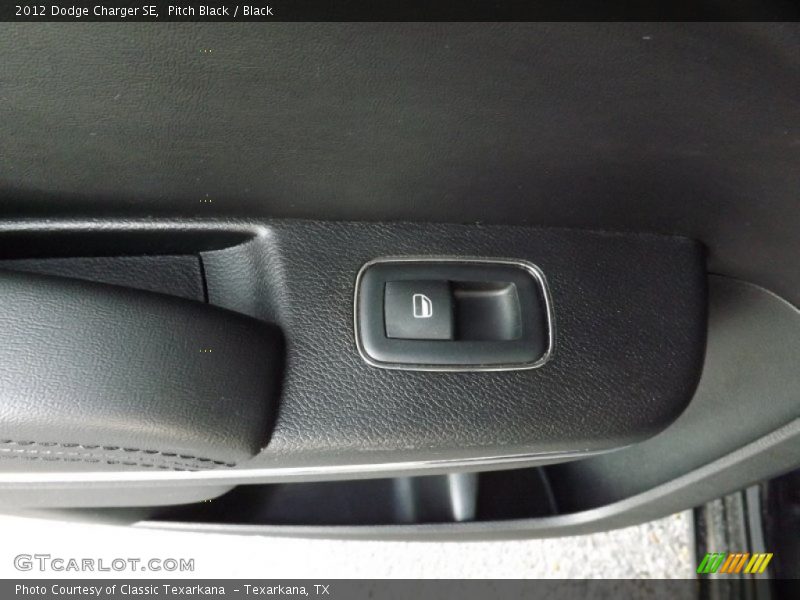 Pitch Black / Black 2012 Dodge Charger SE