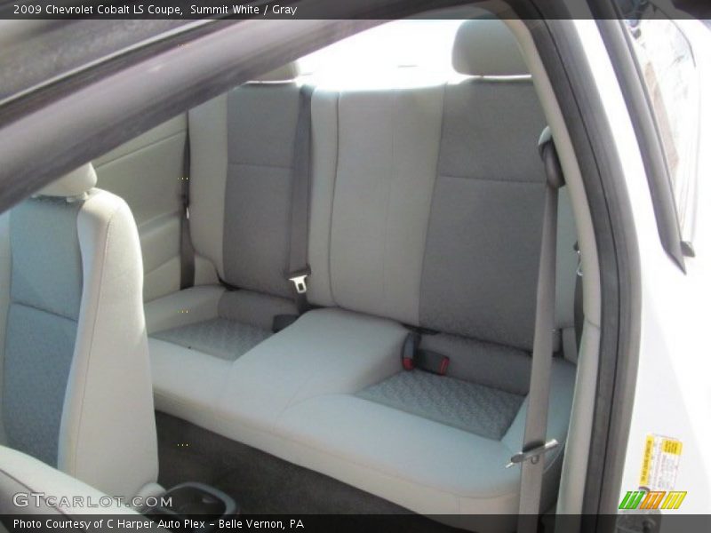Summit White / Gray 2009 Chevrolet Cobalt LS Coupe