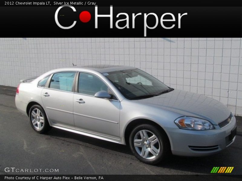 Silver Ice Metallic / Gray 2012 Chevrolet Impala LT