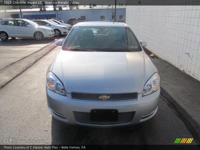 Silver Ice Metallic / Gray 2012 Chevrolet Impala LT