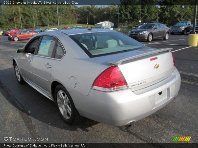 Silver Ice Metallic / Gray 2012 Chevrolet Impala LT