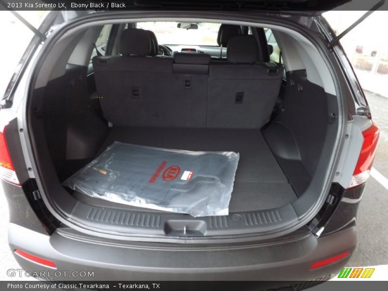 Ebony Black / Black 2013 Kia Sorento LX