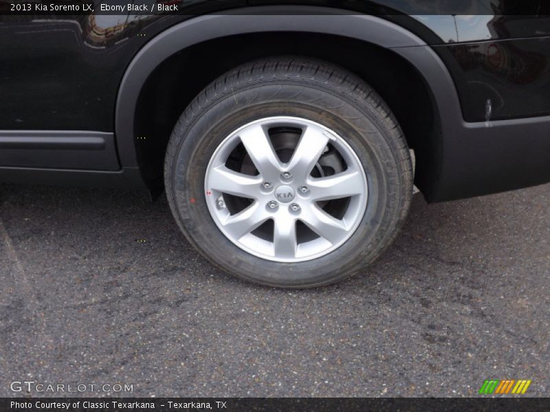 Ebony Black / Black 2013 Kia Sorento LX