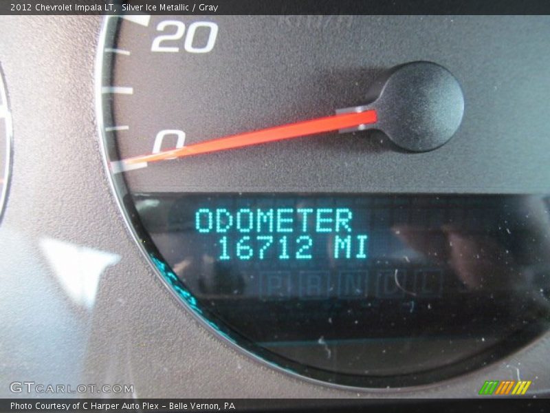 Silver Ice Metallic / Gray 2012 Chevrolet Impala LT