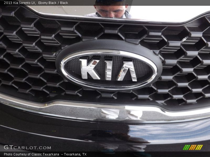 Ebony Black / Black 2013 Kia Sorento LX