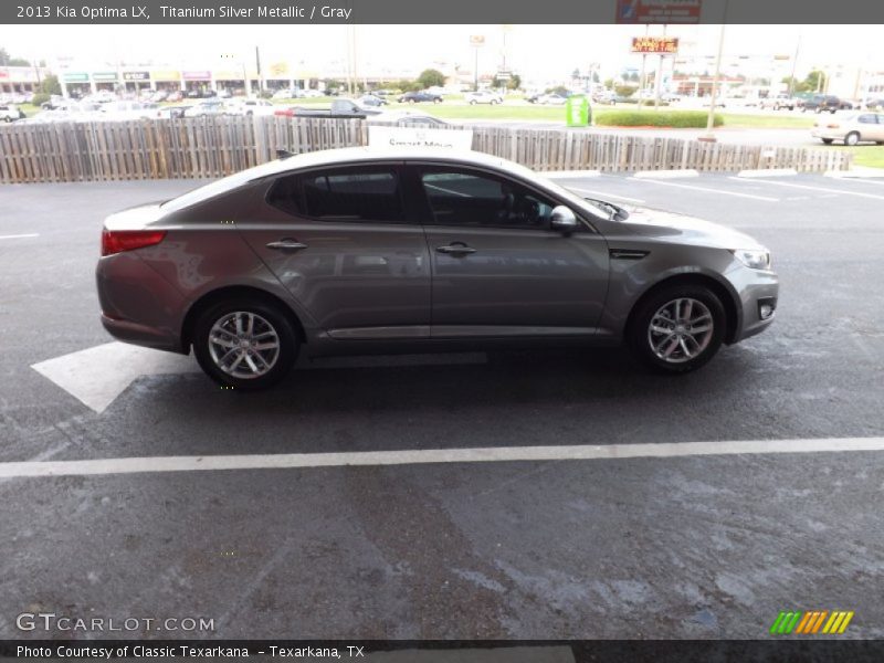 Titanium Silver Metallic / Gray 2013 Kia Optima LX