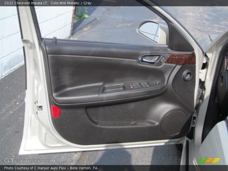 Gold Mist Metallic / Gray 2012 Chevrolet Impala LT