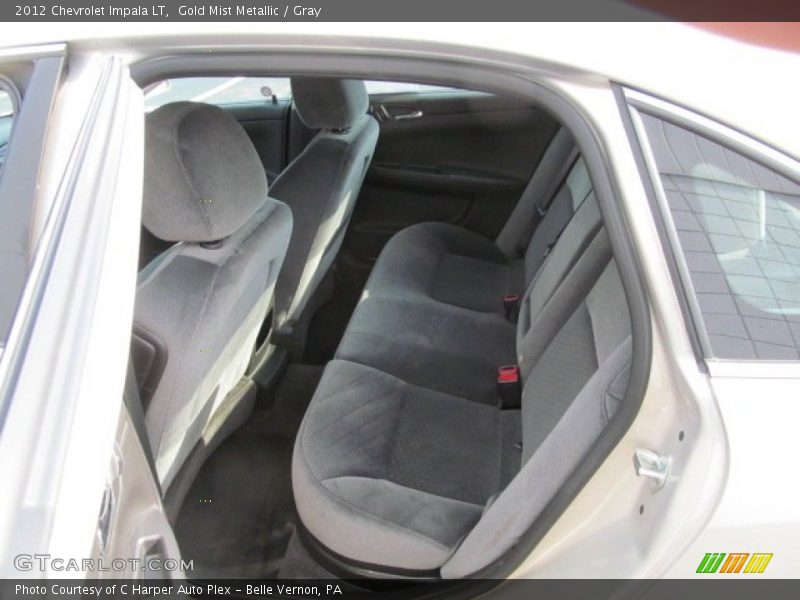 Gold Mist Metallic / Gray 2012 Chevrolet Impala LT