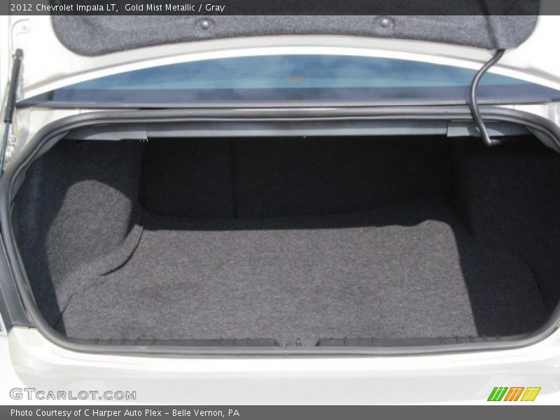 Gold Mist Metallic / Gray 2012 Chevrolet Impala LT