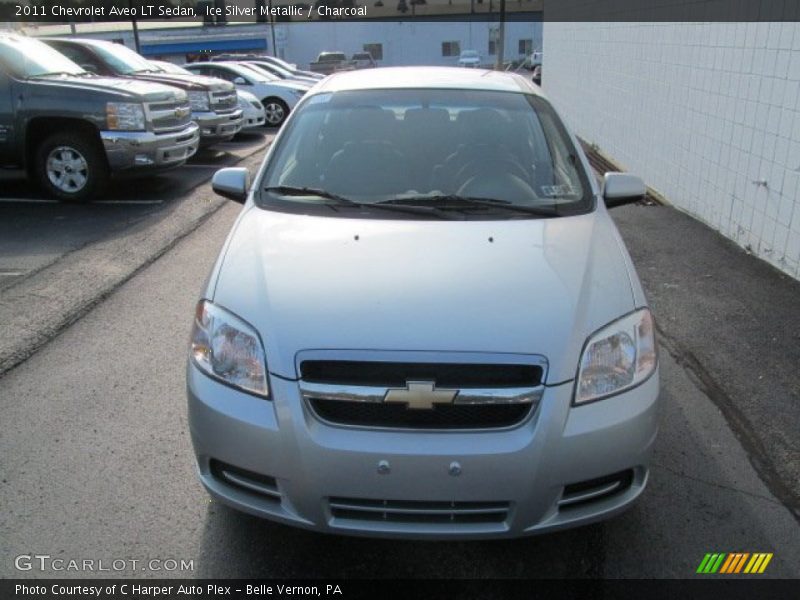 Ice Silver Metallic / Charcoal 2011 Chevrolet Aveo LT Sedan
