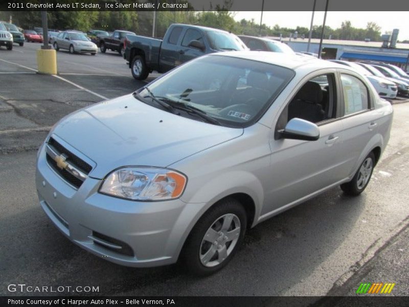 Ice Silver Metallic / Charcoal 2011 Chevrolet Aveo LT Sedan