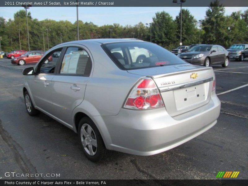 Ice Silver Metallic / Charcoal 2011 Chevrolet Aveo LT Sedan