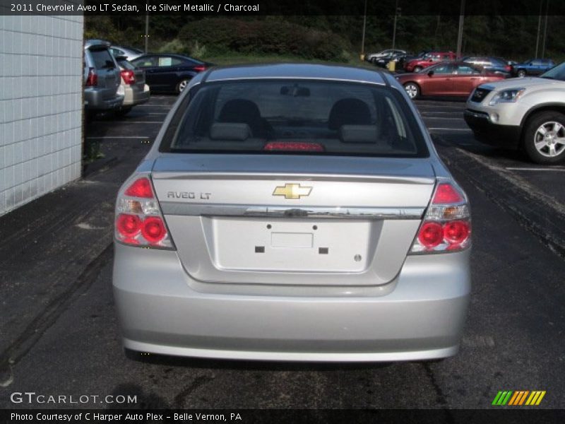 Ice Silver Metallic / Charcoal 2011 Chevrolet Aveo LT Sedan