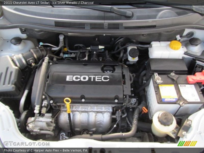 Ice Silver Metallic / Charcoal 2011 Chevrolet Aveo LT Sedan