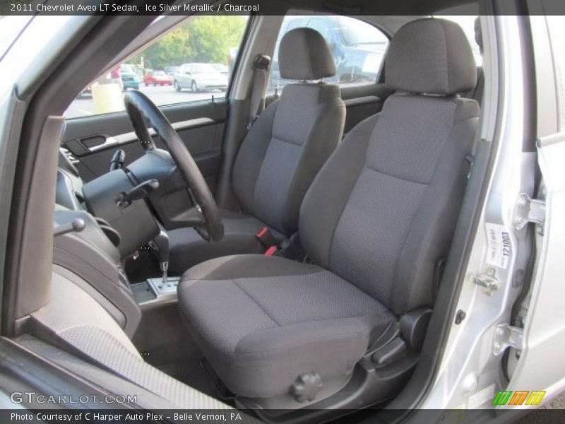 Ice Silver Metallic / Charcoal 2011 Chevrolet Aveo LT Sedan